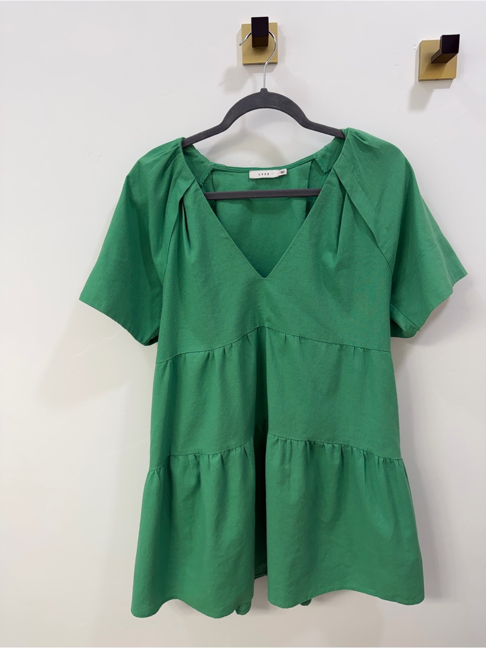 Lush green dress